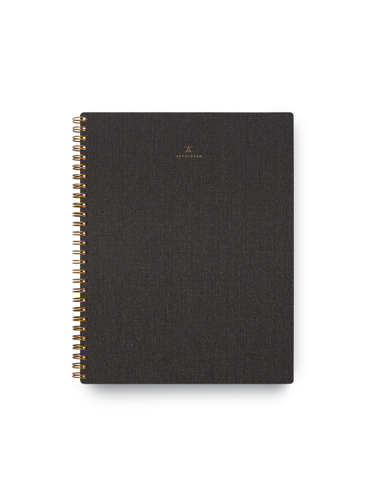 The Notebook (Blank) | Charcoal Gray | Appointed (DC)