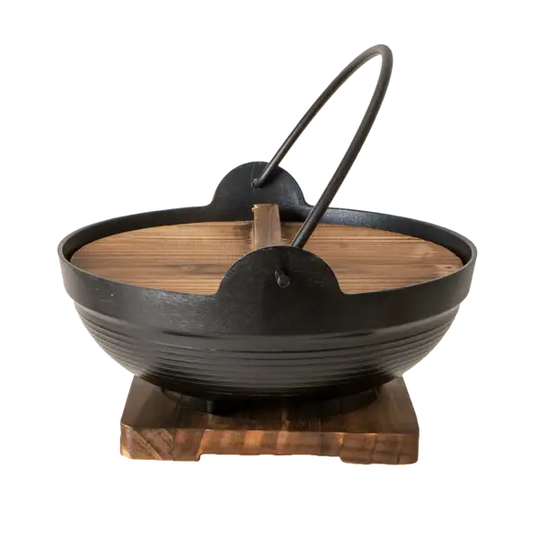 Nabe Pot with Wooden Trivet (Japan)