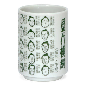 Traditional Sumo Champ Ceramic Teacup (Japan)