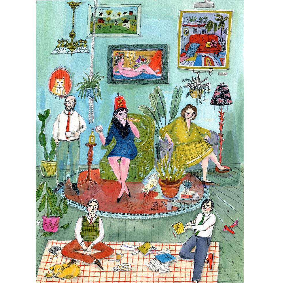 House Party Print | Jill Kittock (MN)