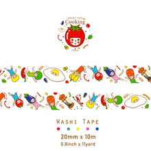 Load image into Gallery viewer, Cooking Washi Tape | Naoshi (CA)
