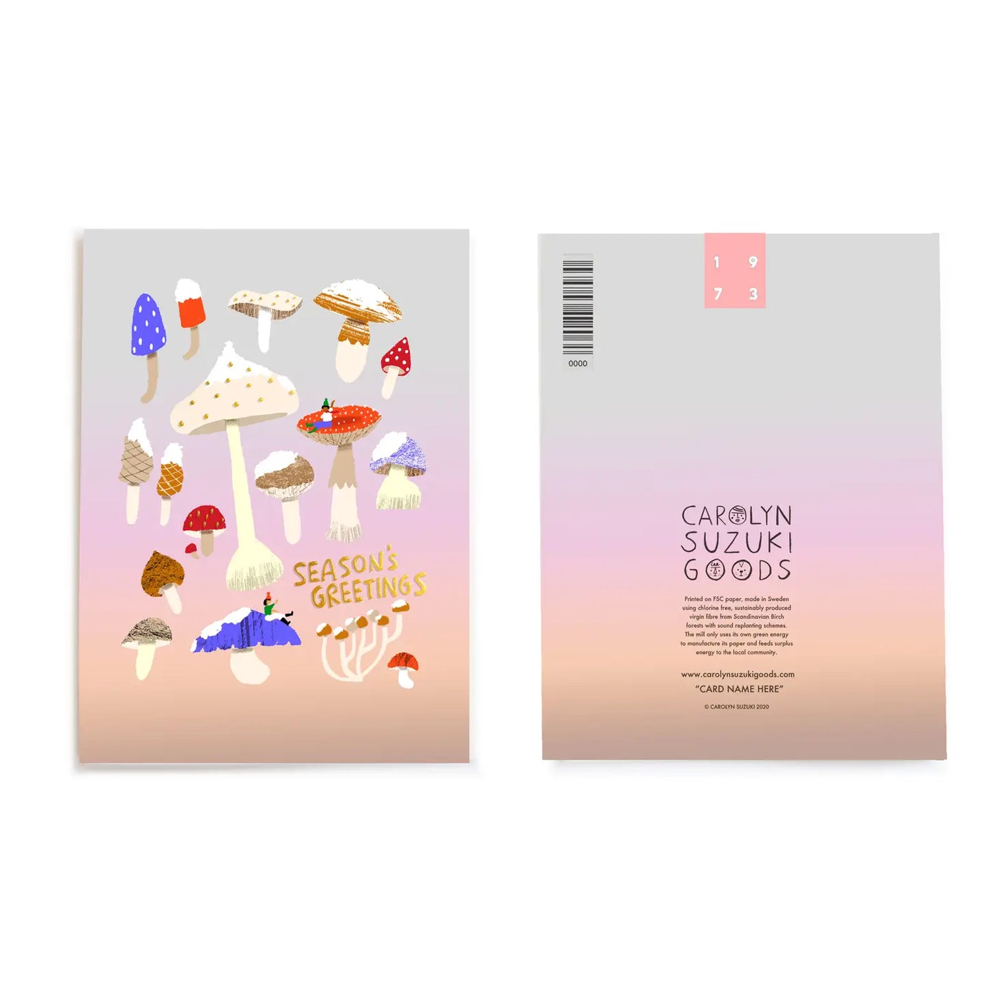 Shroomy Winter  | Carolyn Suzuki (CA)