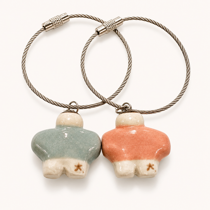 Always Together Stoneware Couples Pendant Set | Taitau Fung (HK)