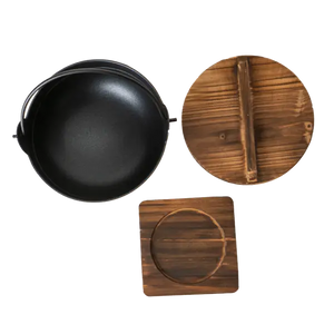 Nabe Pot with Wooden Trivet (Japan)