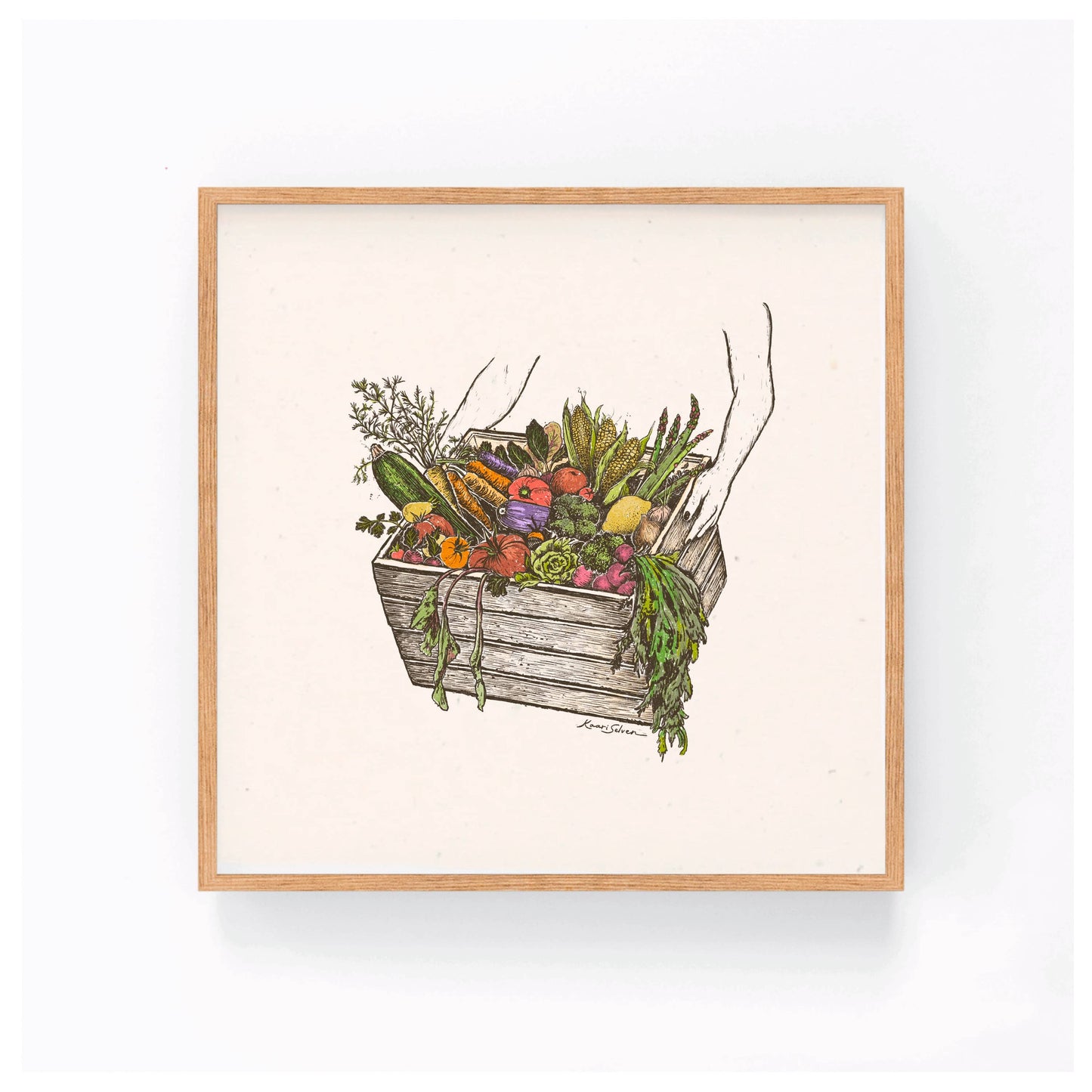 Harvest Bounty I Art Print | Kaari Selven (OR)