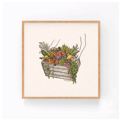 Harvest Bounty I Art Print | Kaari Selven (OR)