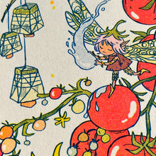 Load image into Gallery viewer, Sunflower Fairy Riso Print | Natalie Andrewson (CA)
