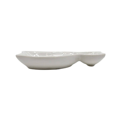 Cat Shaped Porcelain Sauce Dish | White | (Japan)