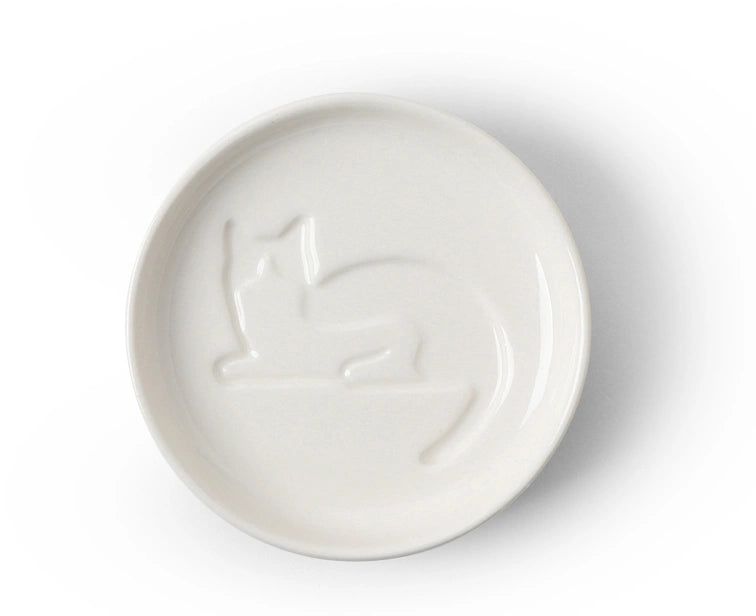 Laying Cat Ceramic Sauce Dish (Japan)