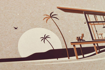 Cabin Series Screenprint | La Jolla | DKNG Studios (CA)