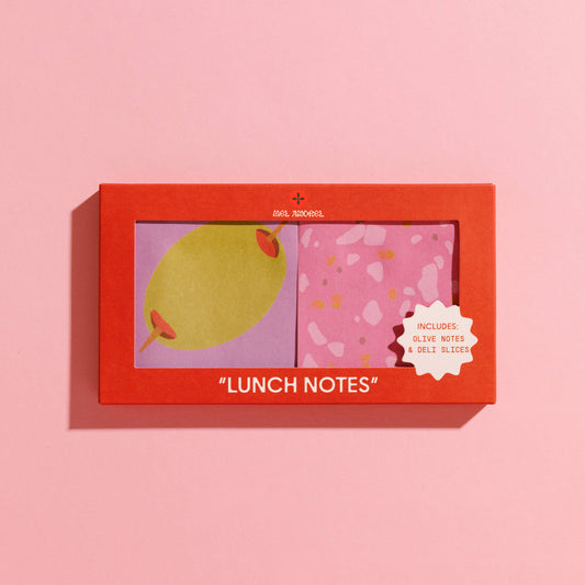 Lunch Notes Sticky Note 2 pk | Mel Andrel (ME)