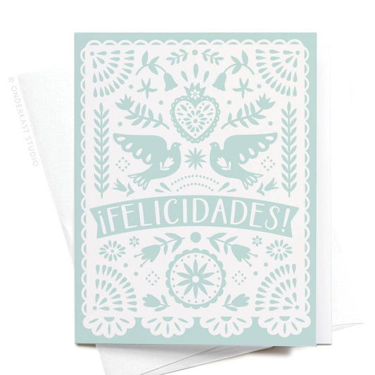 Felicidades Papel Picado Greeting Card | Onderkast (TX)
