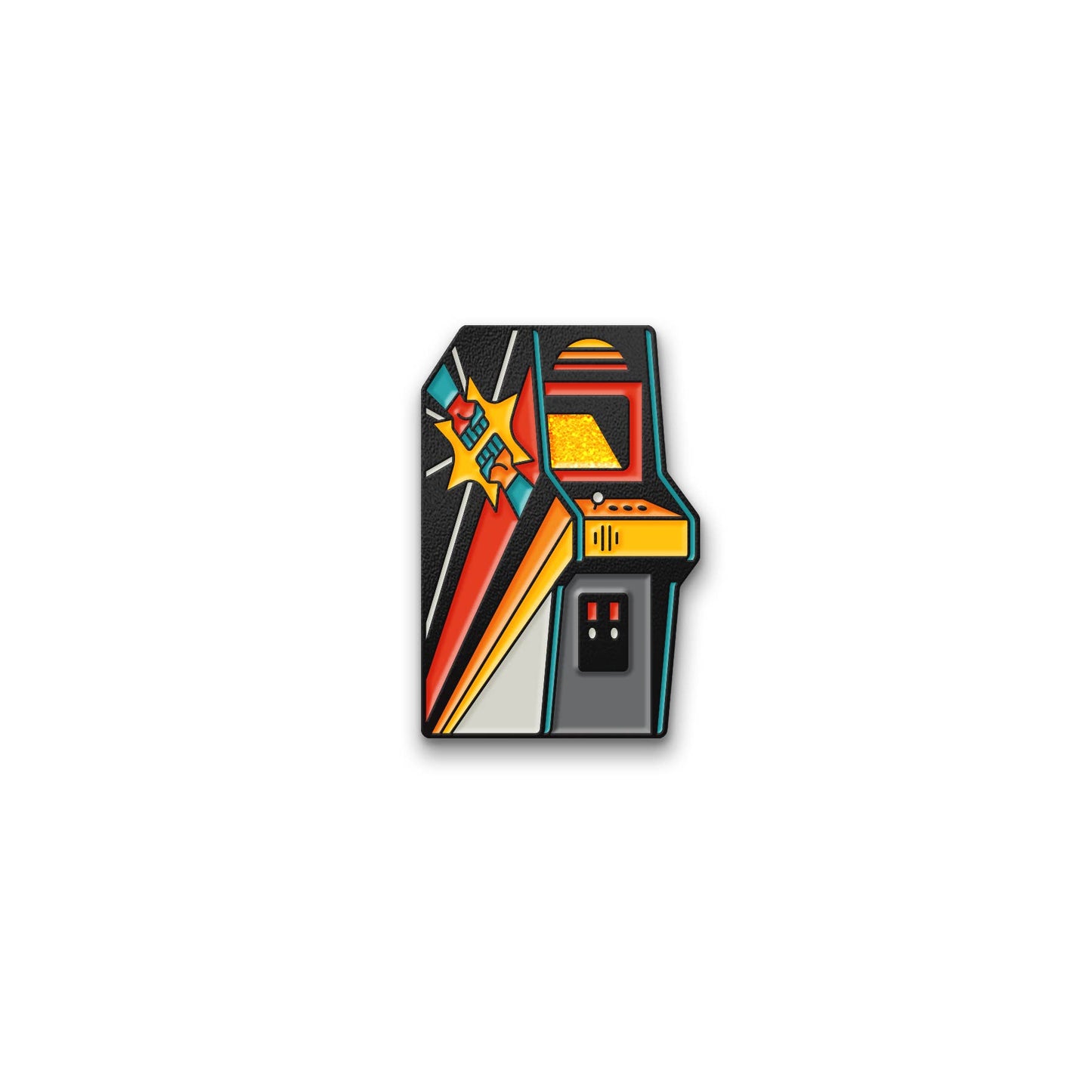 Arcade: Fight  | Soft Enamel Pin | DKNG (CA)