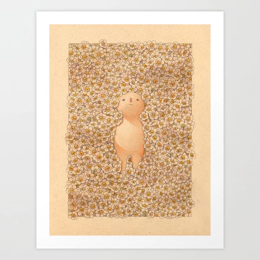 Daisy Field Art Print | Felicia Chiao (CA)