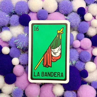 La Bandera Loteria Card Vinyl Sticker | Kalaka Tx (TX)