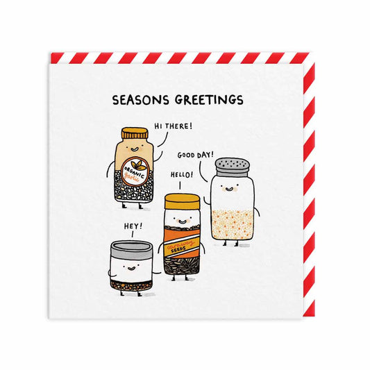 Seasons Greetings Christmas Card | Ohh Deer (UK)
