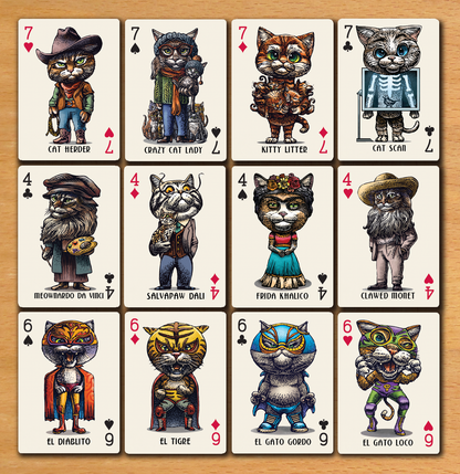 Cat's Meow Playing Cards | Chet Phillips (TX)