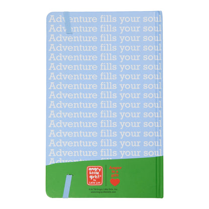 Adventure Fills Your Soul | Lined Blank Journal | Angry Little Girls (CA)