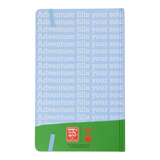 Adventure Fills Your Soul | Lined Blank Journal | Angry Little Girls (CA)