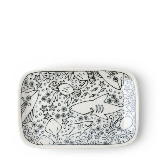 Happy Sea Animals Plate (Japan)