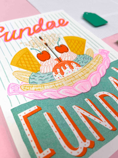 A5 Sundae Funday Print | Jacqueline Colley (UK)