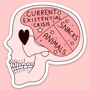 Current Existential Crisis Sticker | Tender Ghost (FL)