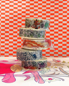 Fun and Colorful Garden Plants Washi Tape | Natalie Andrewson (CA)