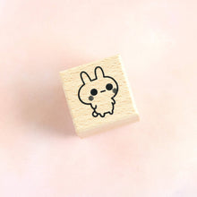 Load image into Gallery viewer, Bunny Awake Rubber Stamp | Robot Dance Battle (CA)
