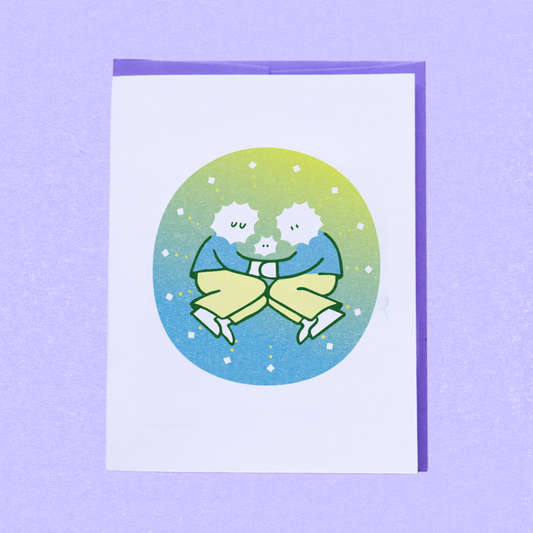 Star Cluster New Baby Greeting Card | Pencil and Post (CA)