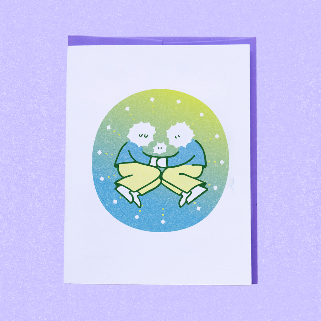 Star Cluster New Baby Greeting Card | Pencil and Post (CA)