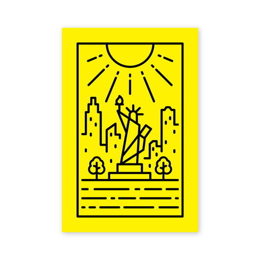 New York Skyline Postcard | Fell (UT)