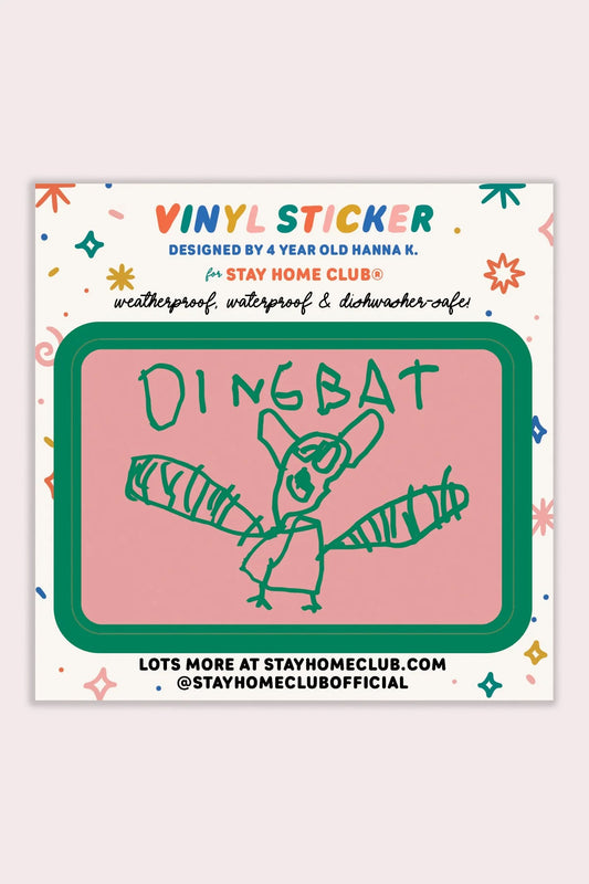 Dingbat Vinyl Sticker | Hanna for SHC