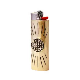 Disco Lighter Case Brass/Opal | Therese Kuempel (IL)