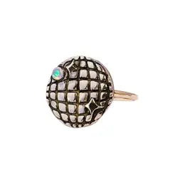Disco Ring Brass/Opal | Therese Kuempel (IL)