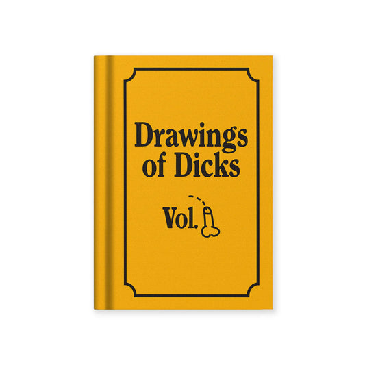 Drawings of Dicks Fabric Hardback Notebook (A7) | Ohh Deer (UK)