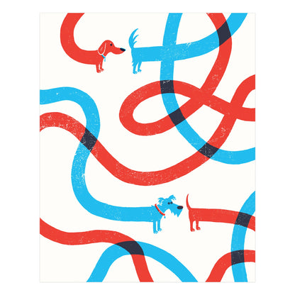 Dog Dance Screenprint | Factory 43 (WA)