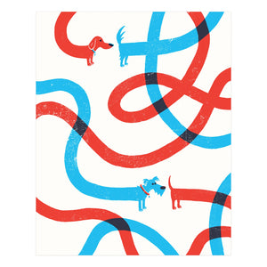 Dog Dance Screenprint | Factory 43 (WA)