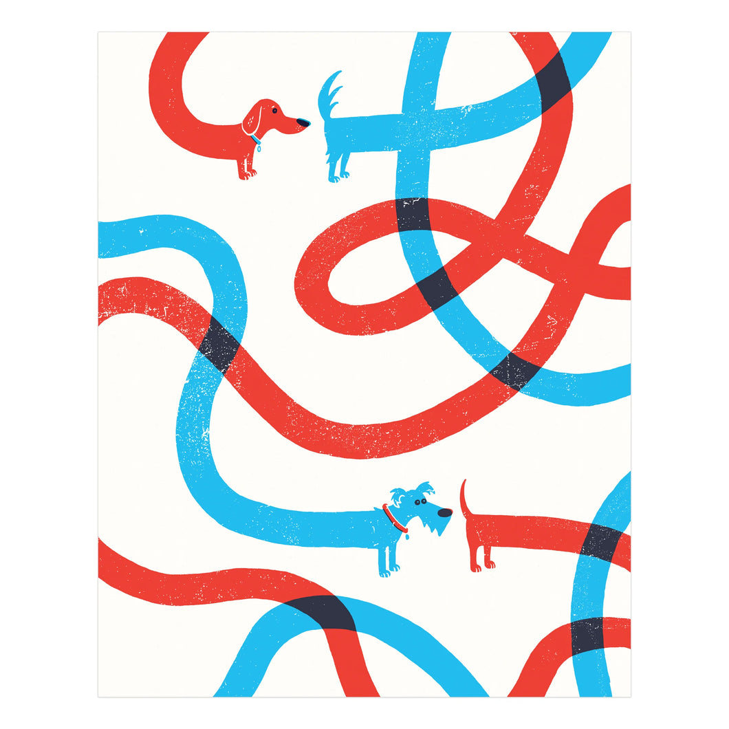 Dog Dance Screenprint | Factory 43 (WA)