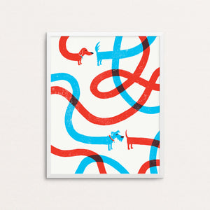 Dog Dance Screenprint | Factory 43 (WA)