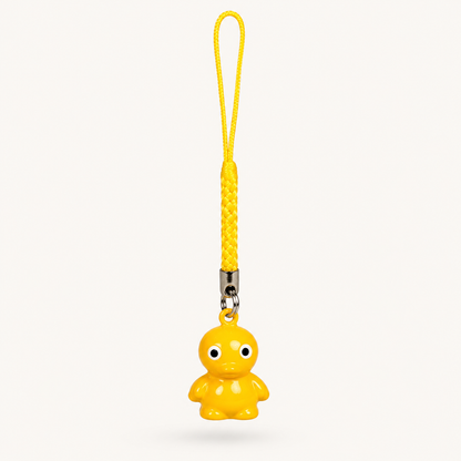Yellow Duck Bell Charm (Japan)