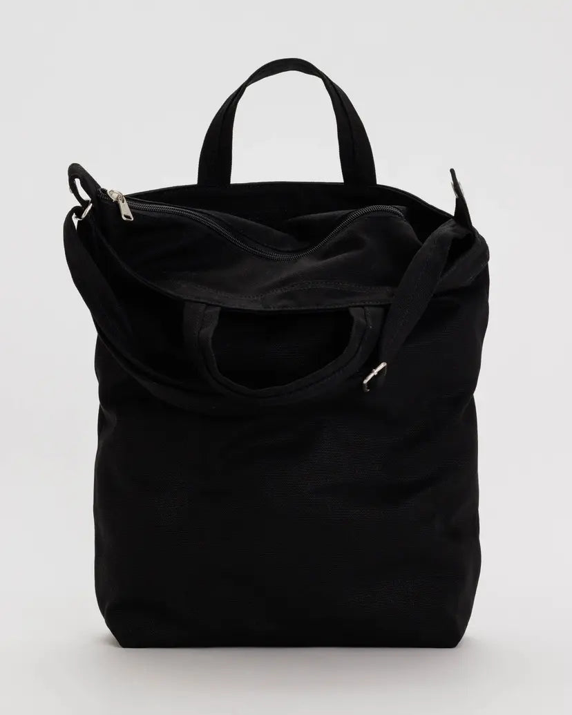 Zip Duck Bag | Vertical | Black | Baggu (CA)