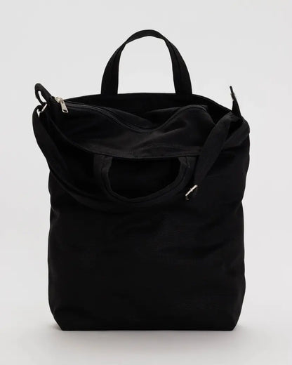 Zip Duck Bag | Vertical | Black | Baggu (CA)