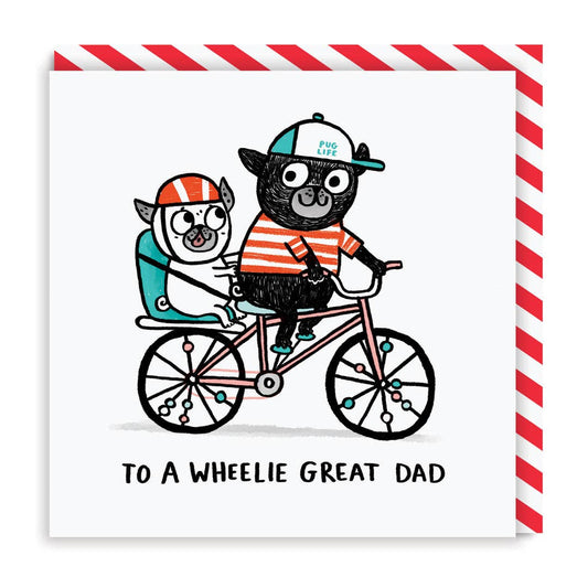 To A Wheeli Great Dad Card | Gemma Correll (UK)