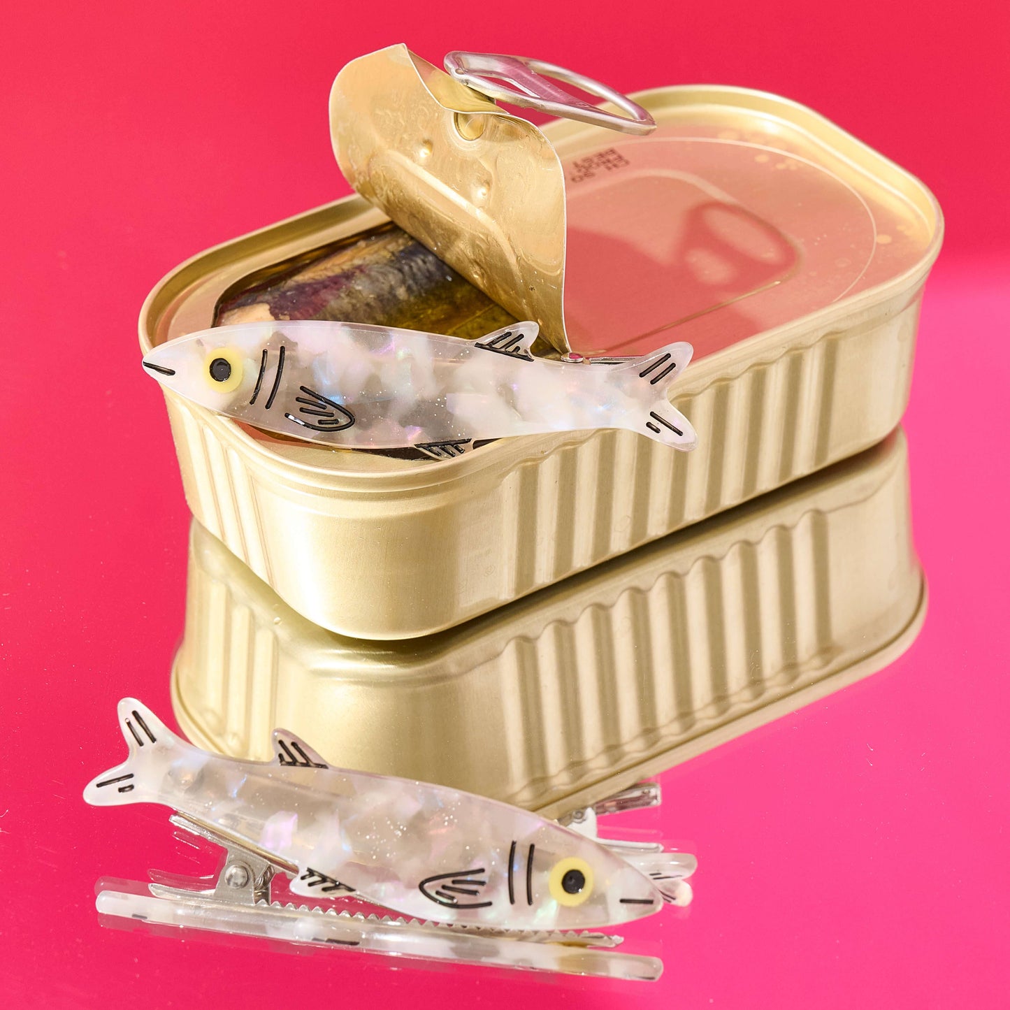 Sardine Alligator Hair Clip Set | Jenny Lemmons (CA)