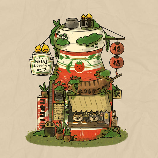 Ketchup Bottle Print | Sushiboiiiyy (Canada)