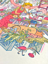Load image into Gallery viewer, The Florist: Explorer of Living Wonders Risograph Print | Natalie Andrewson (CA)
