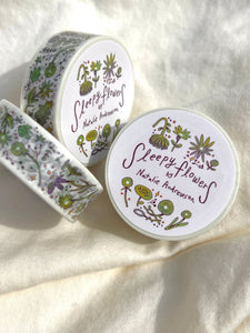 Sleepy Flowers Washi Tape | Natalie Andrewson (CA)