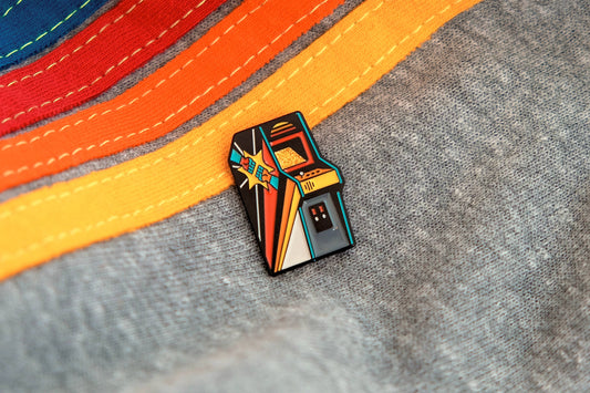 Arcade: Fight  | Soft Enamel Pin | DKNG (CA)
