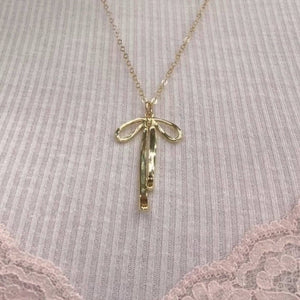 Dainty Bow Necklace | 14K GF | Mineral and Matter (UT)