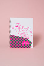 Load image into Gallery viewer, ADHDawg Letterpress Notebook by Suzy Ultman
